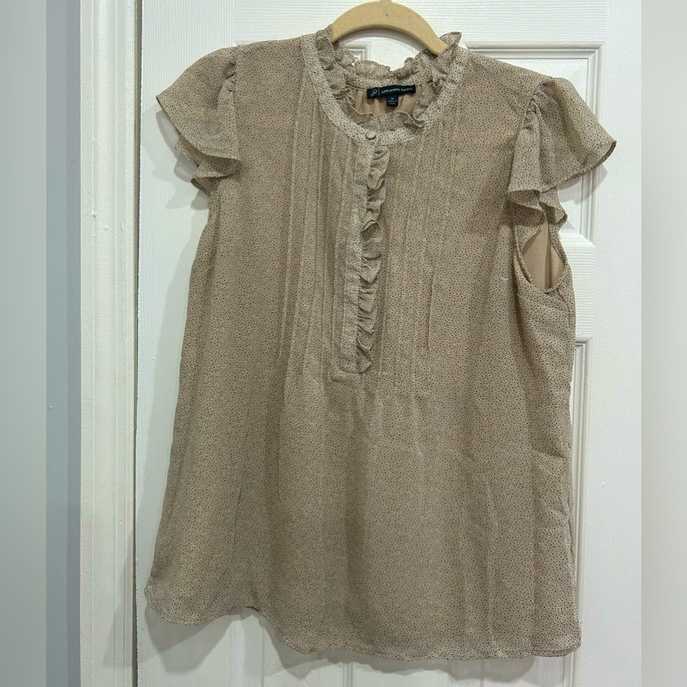 Adrianna Papell Sleeveless Blouse M